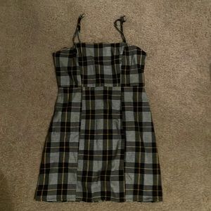 Forever 21 plaid maxi dress